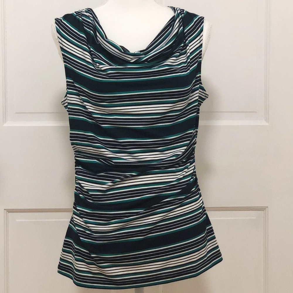 Ann Taylor Sleeveless Striped Top